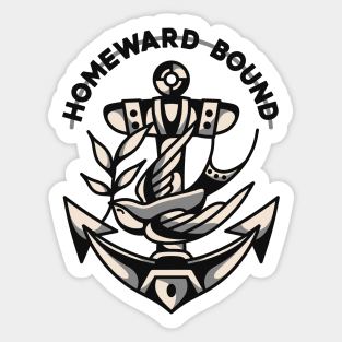 Traditional Anchor Sticker